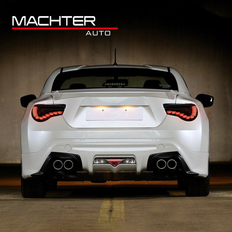 Vland V2 Smoke LED Tail Lights Fit For Toyota 86 GT GTS For Subaru BRZ 2012-2021