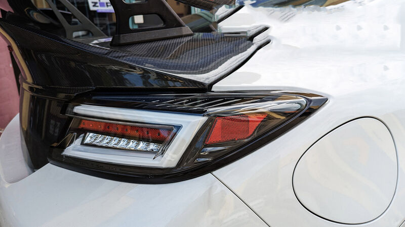Intec Black LED Dynamic Tail Lights Fit For Toyota 86 GR86 For Subaru BRZ 2022-2023