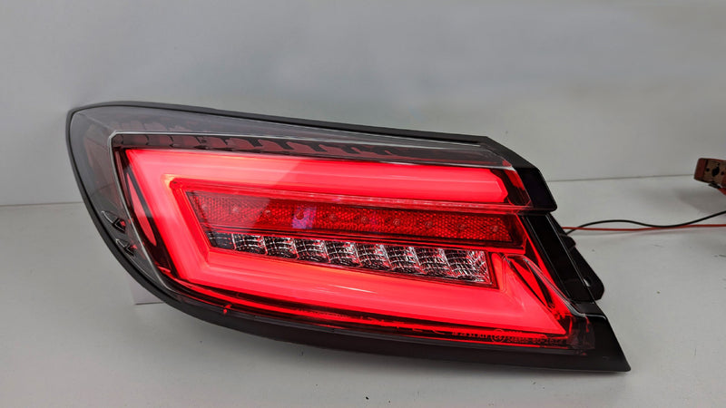 Intec Clear Red LED Dynamic Tail Lights Fit For Toyota 86 GR86 For Subaru BRZ 2022-2023