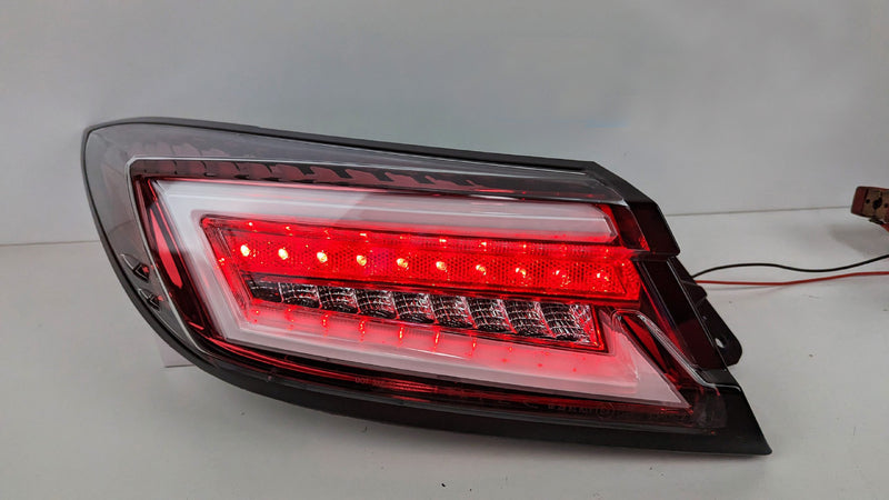 Intec Clear Red LED Dynamic Tail Lights Fit For Toyota 86 GR86 For Subaru BRZ 2022-2023