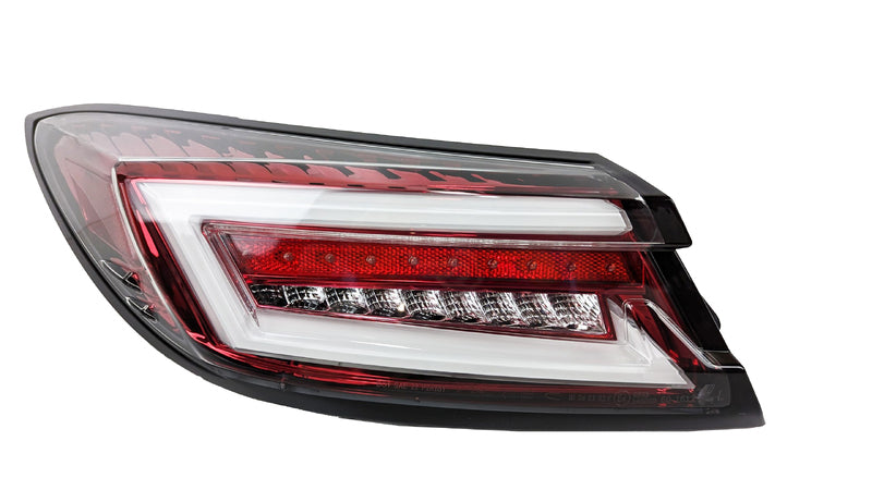 Intec Clear Red LED Dynamic Tail Lights Fit For Toyota 86 GR86 For Subaru BRZ 2022-2023