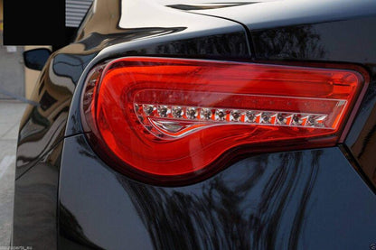 Full Red LED Tail Lights Fit For Toyota 86 GT GTS For Subaru BRZ ZN6 2012-2021