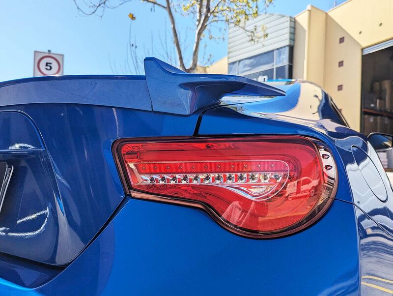 Full Red LED Tail Lights Fit For Toyota 86 GT GTS For Subaru BRZ ZN6 2012-2021