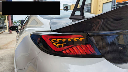 OLM Black Edition LED Dynamic Tail Lights Fit For Toyota 86 GR86 For Subaru BRZ 2022-2023
