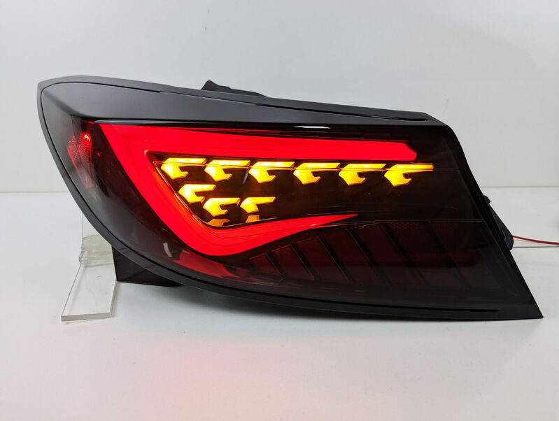 OLM Black Edition LED Dynamic Tail Lights Fit For Toyota 86 GR86 For Subaru BRZ 2022-2023