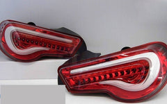 Clear Red LED Tail Light Fit For Toyota 86 FT86 GTS For Subaru BRZ ZN6 Dynamic Blinker 2012-2021