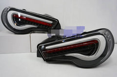 Black LED Tail Lights Fit For Toyota 86 FT86 GT GTS For Subaru BRZ 2012-2021