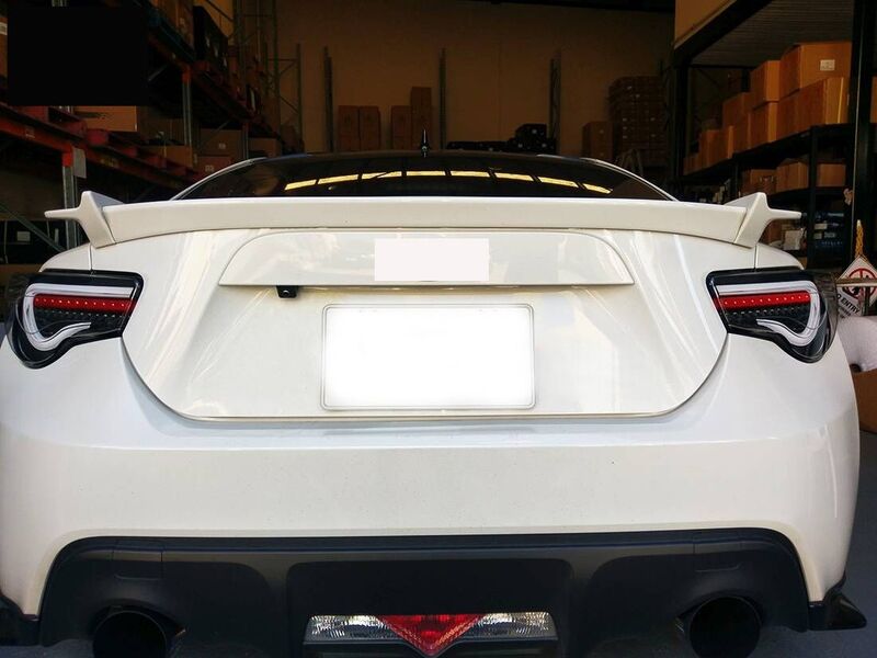 Black LED Tail Lights Fit For Toyota 86 FT86 GT GTS For Subaru BRZ 2012-2021