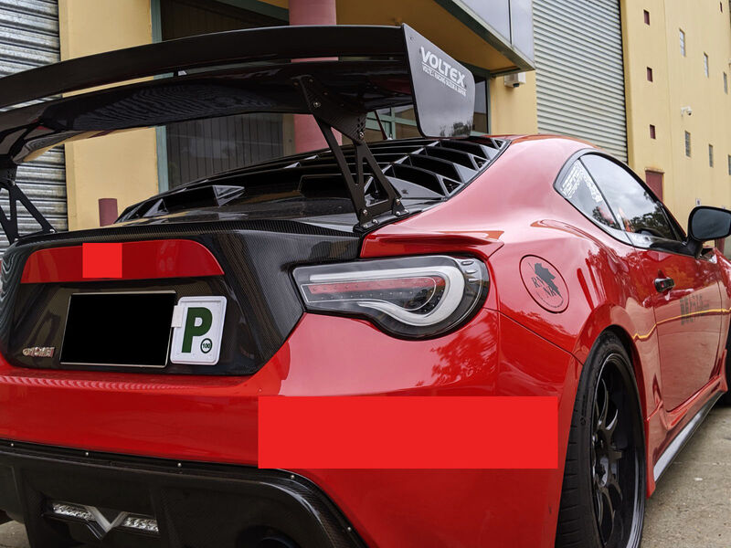 Black LED Tail Lights Fit For Toyota 86 FT86 GT GTS For Subaru BRZ 2012-2021