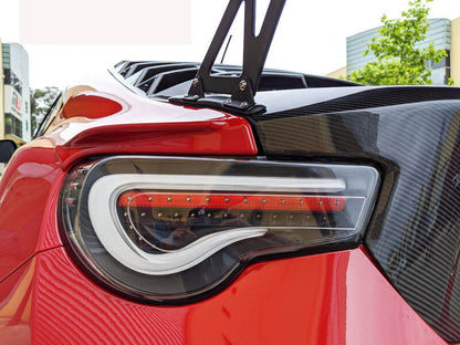 Black LED Tail Lights Fit For Toyota 86 FT86 GT GTS For Subaru BRZ 2012-2021