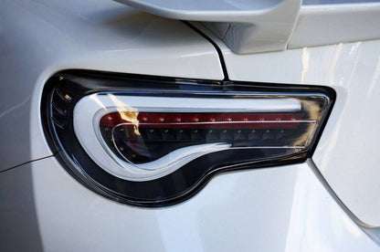 Black LED Tail Lights Fit For Toyota 86 FT86 GT GTS For Subaru BRZ 2012-2021
