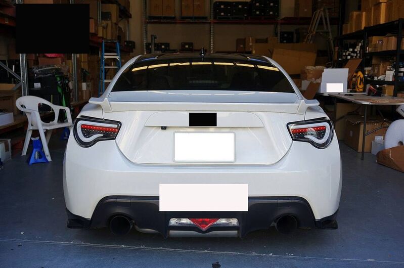 Black LED Tail Lights Fit For Toyota 86 FT86 GT GTS For Subaru BRZ 2012-2021
