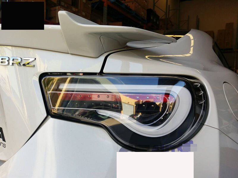 Black LED Tail Lights Fit For Toyota 86 FT86 GT GTS For Subaru BRZ 2012-2021