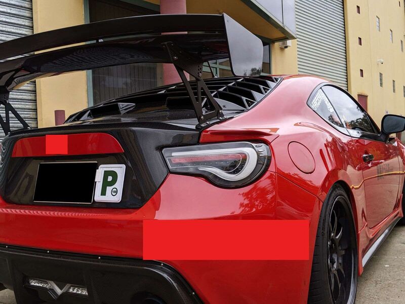 Black LED Tail Lights Fit For Toyota 86 FT86 GT GTS For Subaru BRZ 2012-2021