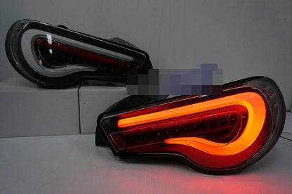 Black LED Tail Lights Fit For Toyota 86 FT86 GT GTS For Subaru BRZ 2012-2021