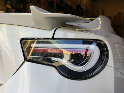 Black LED Tail Lights Fit For Toyota 86 FT86 GT GTS For Subaru BRZ 2012-2021