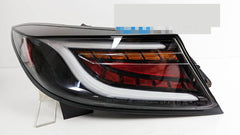 Black White Bar LED Dynamic Tail Lights Fit For Toyota 86 GR86 For Subaru BRZ 2022-2023