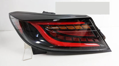 Black Red Bar LED Dynamic Tail Lights Fit For Toyota 86 GR86 For Subaru BRZ 2022-2023