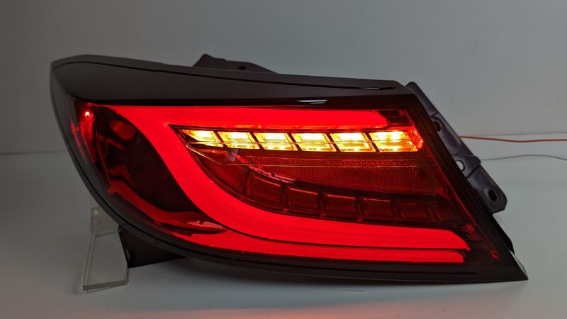 Clear Red LED Dynamic Tail Lights Fit For Toyota 86 GR86 For Subaru BRZ 2022-2023