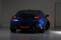 Clear Red LED Dynamic Tail Lights Fit For Toyota 86 GR86 For Subaru BRZ 2022-2023