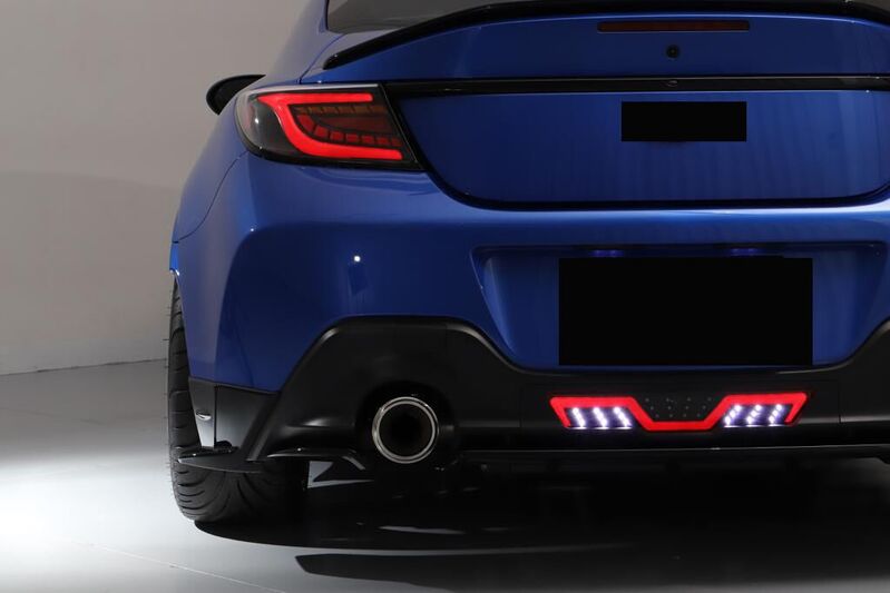Black Edition LED Dynamic Tail Lights Fit For Toyota 86 GR86 For Subaru BRZ 2022-2023