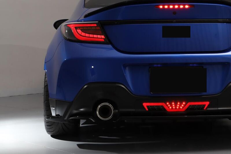 Smoke Red LED Dynamic Tail Lights Fit For Toyota 86 GR86 For Subaru BRZ 2022-2023
