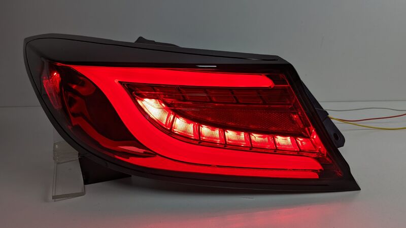 Smoke Red LED Dynamic Tail Lights Fit For Toyota 86 GR86 For Subaru BRZ 2022-2023