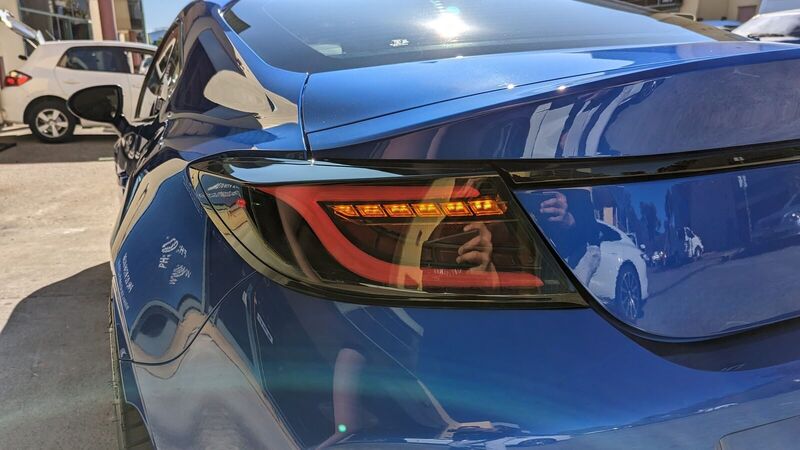 Smoke Red LED Dynamic Tail Lights Fit For Toyota 86 GR86 For Subaru BRZ 2022-2023