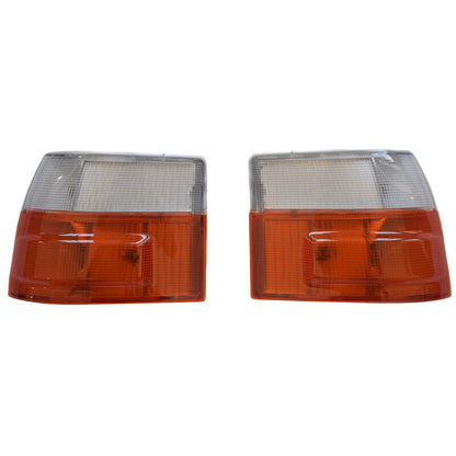 Pair Front Corner Indicators Lights Fit For Toyota Hiace Van RZH/LH 1989-2005 With Bulb