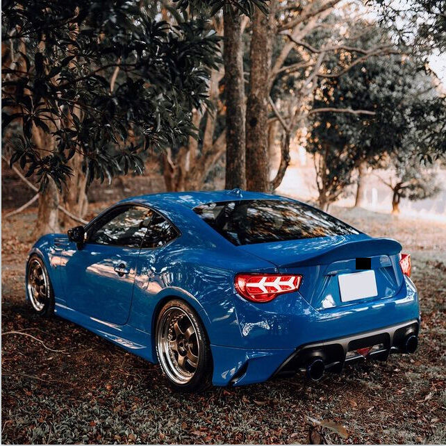 Clear Red Lambo Style LED Dynamic Indicator Tail Lights Fit For Toyota 86 For Subaru BRZ ZN6