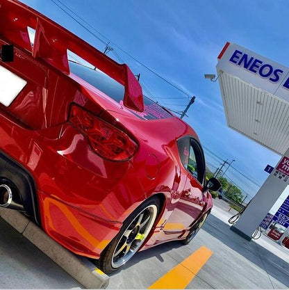 Clear Red Lambo Style LED Dynamic Indicator Tail Lights Fit For Toyota 86 For Subaru BRZ ZN6