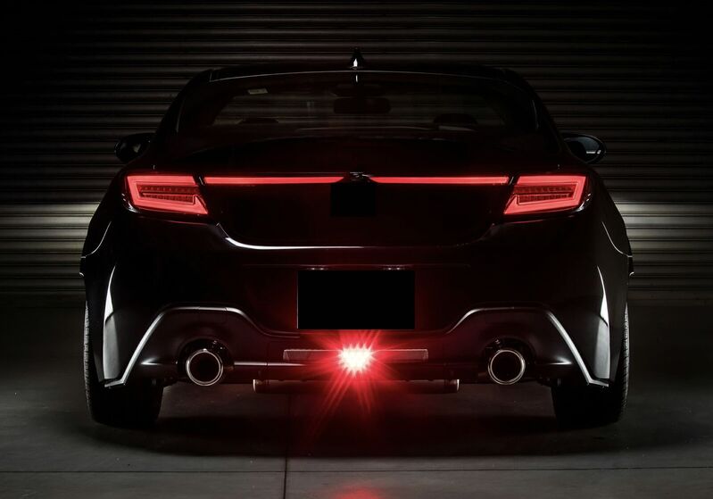 Intec Black Red LED Dynamic Tail Lights Fit For Toyota 86 GR86 For Subaru BRZ 2022-2023