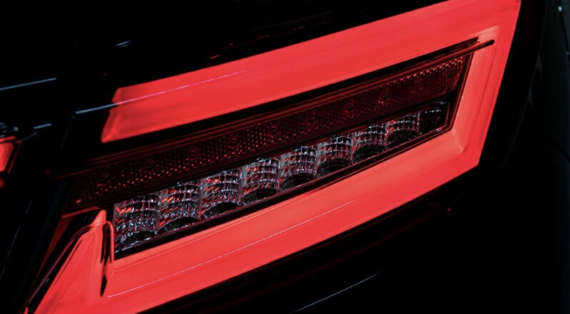 Intec Black Red LED Dynamic Tail Lights Fit For Toyota 86 GR86 For Subaru BRZ 2022-2023