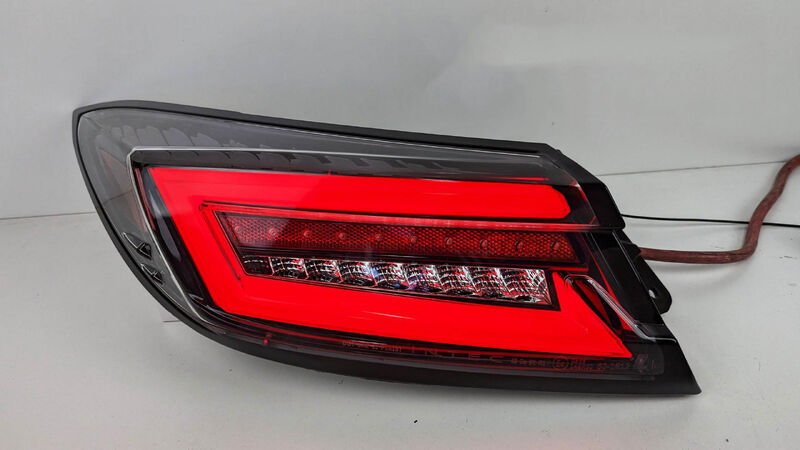 Intec Black Red LED Dynamic Tail Lights Fit For Toyota 86 GR86 For Subaru BRZ 2022-2023