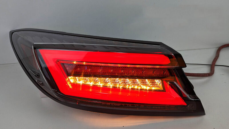 Intec Black Red LED Dynamic Tail Lights Fit For Toyota 86 GR86 For Subaru BRZ 2022-2023