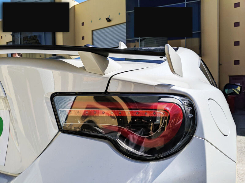 Black Red LED Tail Light Fit For Toyota 86 FT86 GT GTS For Subaru BRZ 2012-2021