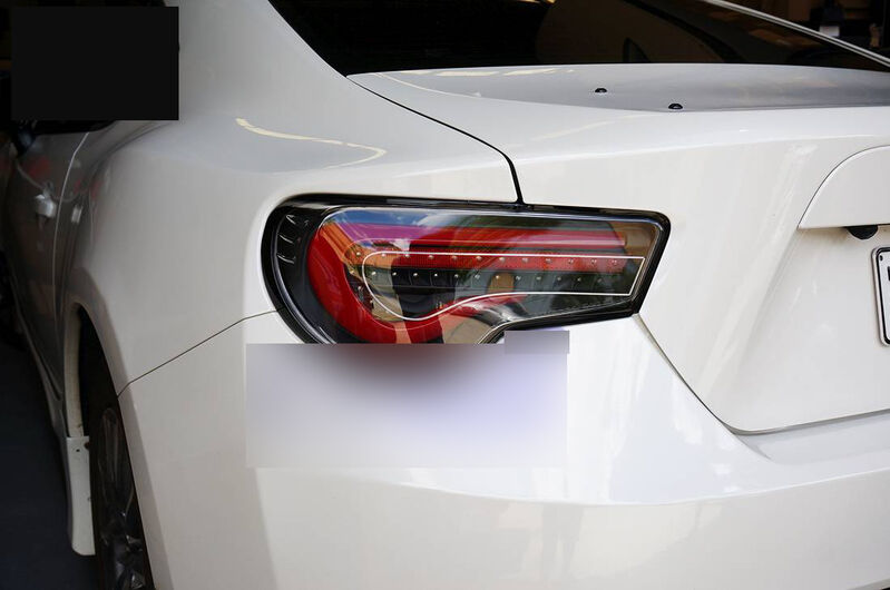 Black Red LED Tail Light Fit For Toyota 86 FT86 GT GTS For Subaru BRZ 2012-2021