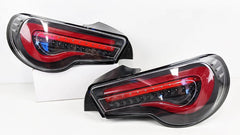 Black Red LED Tail Light Fit For Toyota 86 FT86 GT GTS For Subaru BRZ 2012-2021