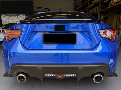 Black Red LED Tail Light Fit For Toyota 86 FT86 GT GTS For Subaru BRZ 2012-2021