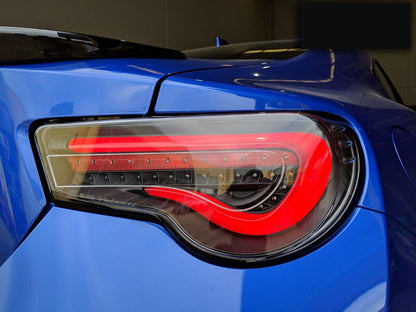 Black Red LED Tail Light Fit For Toyota 86 FT86 GT GTS For Subaru BRZ 2012-2021