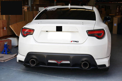 Black Red LED Tail Light Fit For Toyota 86 FT86 GT GTS For Subaru BRZ 2012-2021