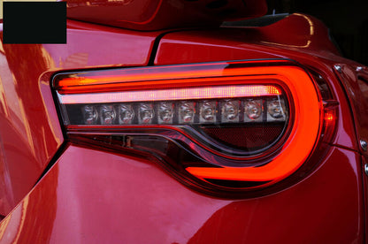 3D Light Bar Clear Red Tail Lights Dynamic Blinker Fit For Toyota 86 For Subaru BRZ ZN6 2012-2021