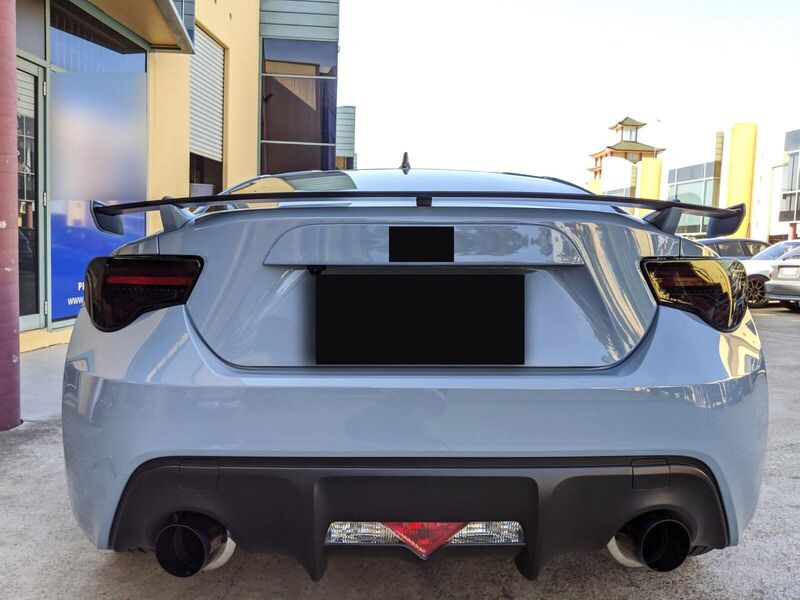 Black Edition LED Tail Light Fit For Toyota 86 FT86 GT GTS For Subaru BRZ 2012-2021