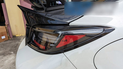 V4 Black LED Dynamic Tail Lights Fit For Toyota GR86 For Subaru BRZ 2022-2024