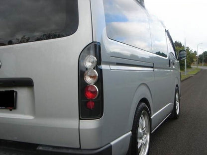 JDM Black Altezza Tail Lights Fit For Toyota Hiace Van 2004-2019