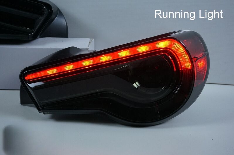 OEM Style Smoke LED Tail Lights Dynamic Blinker Fit For Toyota 86 For Subaru BRZ 2012-2021