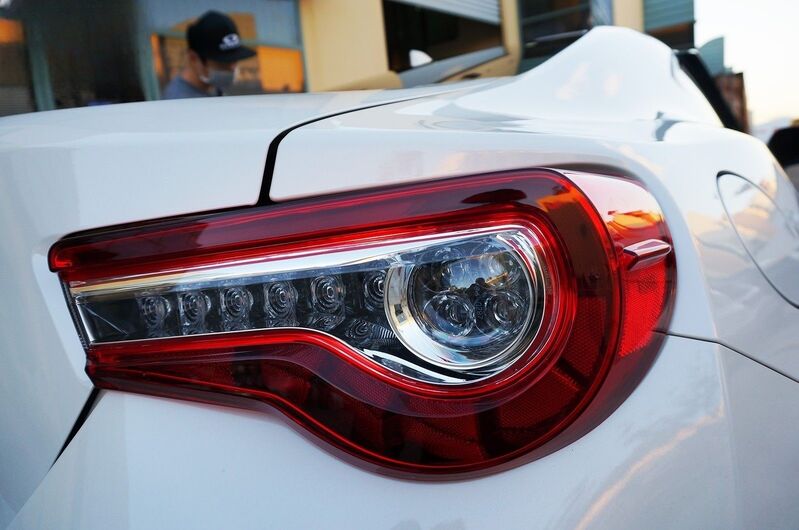 OEM Style Clear Red LED Tail Lights Dynamic Blinker Fit For Toyota 86 For Subaru BRZ 2012-2021