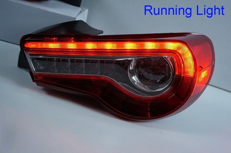 OEM Style Clear Red LED Tail Lights Dynamic Blinker Fit For Toyota 86 For Subaru BRZ 2012-2021