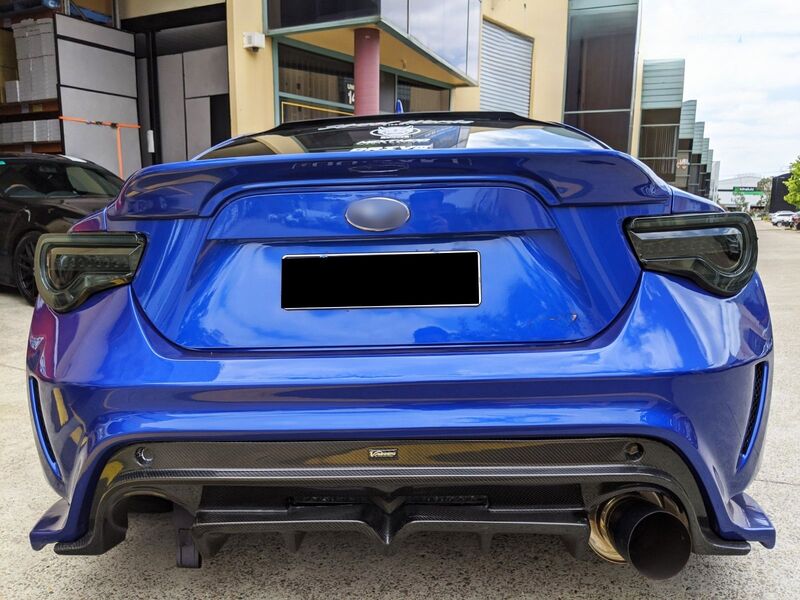 3D Light Bar Smoke Taillights Dynamic Blinker Fit For Toyota 86 GT GTS For Subaru BRZ ZN6 2012-2021