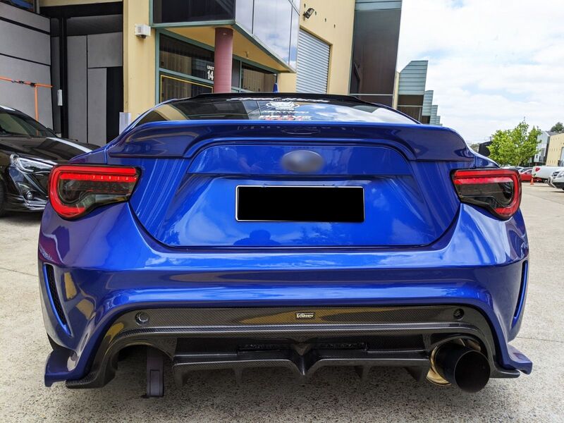 3D Light Bar Smoke Taillights Dynamic Blinker Fit For Toyota 86 GT GTS For Subaru BRZ ZN6 2012-2021